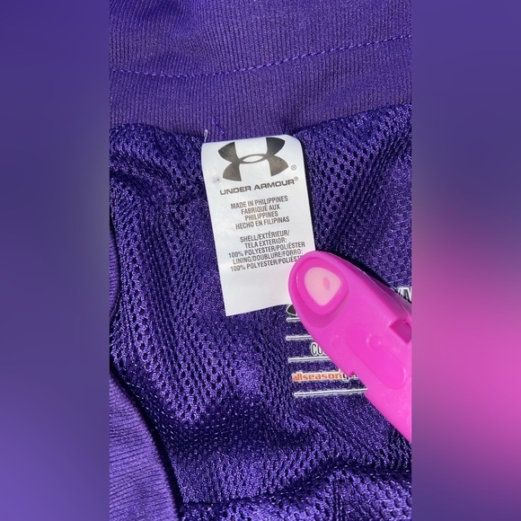 Women’s Under Armour purple wide legs track-pants size Medium - Picture 3 of 16